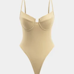 Bustier Slip Sleeveless Bodysuit -Women's Clothing Store dfc54838 4887 4596 a73c dc002e0783b4