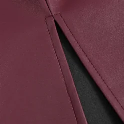 Basic Faux Leather Slit Skirt -Women's Clothing Store e0dc5599 9536 4c15 9ca2 2329055eeeea