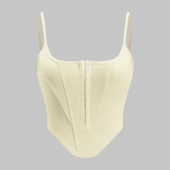 Solid Bustier Corset Tank Top -Women's Clothing Store e0e49e4c df4d 4428 929b 486d1b543410