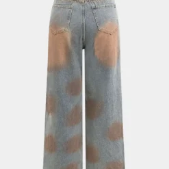 Denim Washed Rhinestone Straight Leg Jean -Women's Clothing Store e1bccf7f dd2d 4200 a6c3 d0ac15602f41