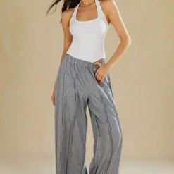 Basic Solid Halter Curved Hem Tank Top -Women's Clothing Store e477eebc fd1a 4df0 9db3 3c955f0dac2d