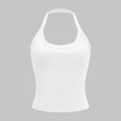 Backless Halter Neck Cami Top -Women's Clothing Store e59dc09a 21c1 4c2c 998c 7ec7f051d2ea