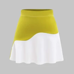 Asymmetrical Patchwork Skirt