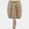 Ruched Detail Skirt