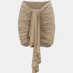 Ruched Detail Skirt