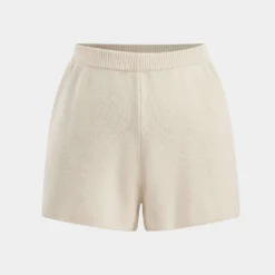 Solid Sweater Shorts -Women's Clothing Store ea24e0d2 824c 4451 9d51 c9228de3531e