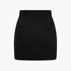 Basic Solid Knit Mini Skirt -Women's Clothing Store eac19676 dcca 4921 a86d df187db49707