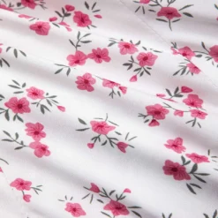 Ditsy Floral Print Lace Trim Corset Long Sleeve Mini Dress -Women's Clothing Store ec1711a0 190c 4798 9f67 90d1751b24f7