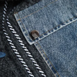 Denim Patchwork Pocket Sweater Vest -Women's Clothing Store ec1e18ab acda 4678 8225 35137ccae0aa