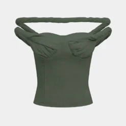 Twist Knot Zipper Tank Top -Women's Clothing Store ed1340f0 4353 4aa8 9fe2 0011fae8e113