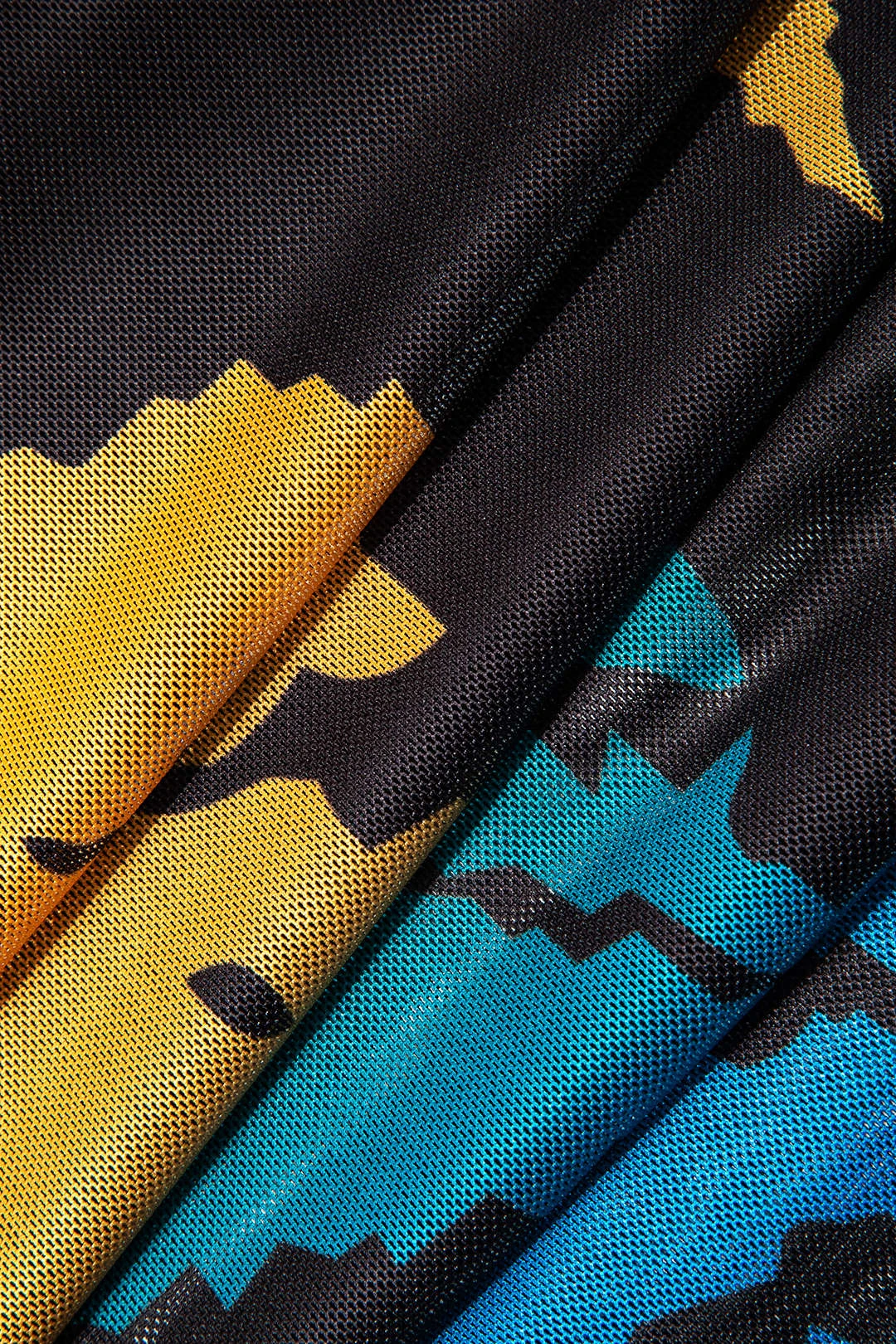 Tiger Print Mesh Sheer Round Neck Midi Dress 3 Tiger Print Mesh Sheer Round Neck Midi Dress - Image 3