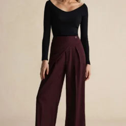 Asymmetric Wide-Leg Pants -Women's Clothing Store ef730ac4 49d2 406c 96ca cf1eabcdf6a1