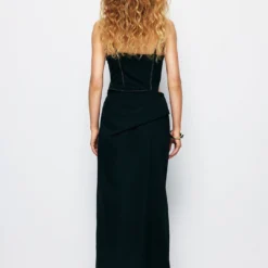 Stitching Cut Out Slip Slit Maxi Dress -Women's Clothing Store f195b659 af12 4191 acea 60a107dfc055