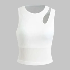 Basic Cut Out Tank Top -Women's Clothing Store f52c6352 2206 487f 8e58 e109ebb756df