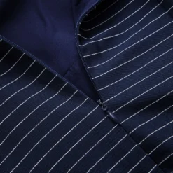 Stripes Button Halter Neck Backless Mini Dress -Women's Clothing Store f567ea63 f8ab 447f 82dd 8ce21cd83733