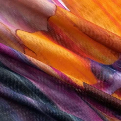 Abstract Print Mesh Sleeveless Bodysuit -Women's Clothing Store f57eb65f 14fb 4c36 ac6e 2dacf8357bbd