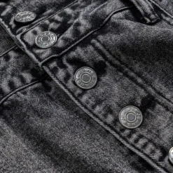 Denim Double Waistband High Waist Skirt -Women's Clothing Store f621a5c4 9754 4c73 ad6d 651b63a50b75