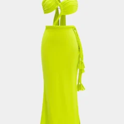 Ruched Cut Out Twist Tie Knot Slit Maxi Dress -Women's Clothing Store f73b8ab2 1945 4914 a174 e8cbd9a9bd30