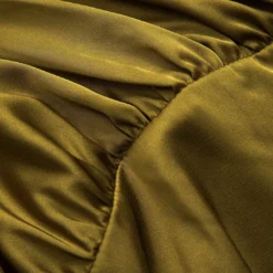 Satin Ruched Tie Front Long-Sleeve Shirt -Women's Clothing Store f9c53dc1 06c9 4ade a447 475de5ecdea7