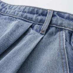 Denim Puff Hem Mini Skirt -Women's Clothing Store fadb564b 3fa6 4482 970c fa24da52d317