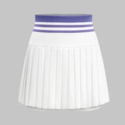 Pleated High Waist Skirt