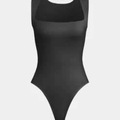 Solid Basic Square Neck Bodysuit -Women's Clothing Store fd2ff3b0 daf3 49ee aa0a afc6c7a5f5df